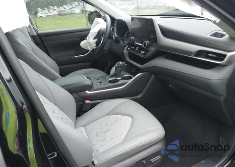 2023 Toyota Highlander Hybrid Bronze Edition z USA, uszkodzony, nr VIN 5TDABRCH0PS599395